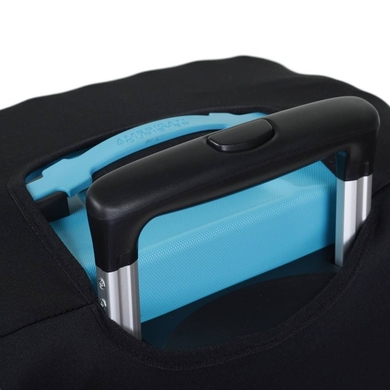 Чехол защитный для среднего чемодана из неопрена M 8002-3 Черный