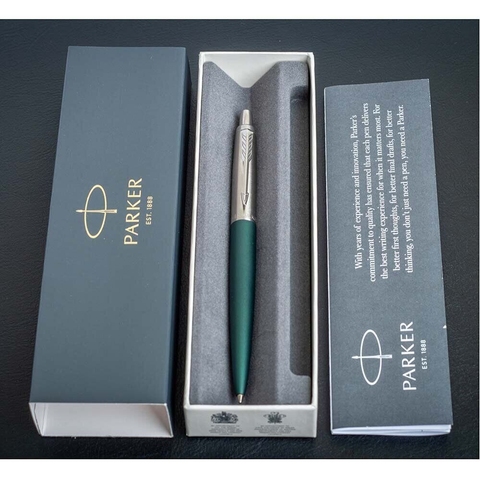  Parker Jotter XL Ballpoint Pen - Greenwich Green Matte -  Medium Point