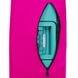 Neoprene protective cover for a small suitcase S 8003-35 Fuchsia