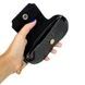 Karya embossed leather eyeglass case KR3006-630-1 black
