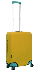 Чохол захисний для малої валізи з неопрена S 8003-43 Гірчичний