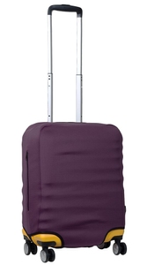 Чехол защитный для малого чемодана из неопрена S 8003-10 Баклажановый