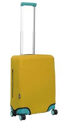 Чехол защитный для малого чемодана из неопрена S 8003-43 Горчичный