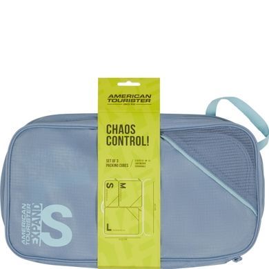 Набор органайзеров (3 шт) American Tourister Ta SML MF3*006;51 Stone Blue/Blue