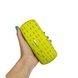 Karya embossed leather eyeglass case KR3005-674-1 light lime