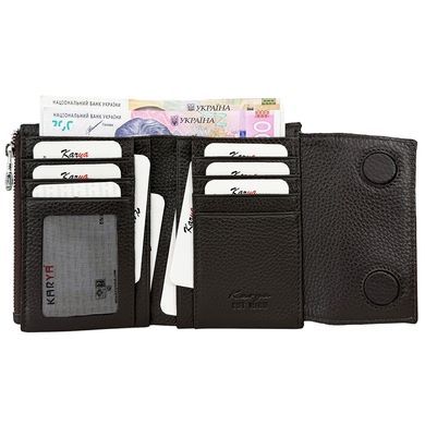 Women's wallet by Karya (Turkey) made of genuine leather.