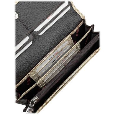 Women's wallet by Karya (Turkey) made of genuine leather.