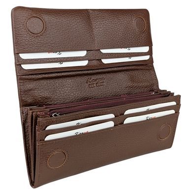Women's wallet by Karya (Turkey) made of genuine leather.