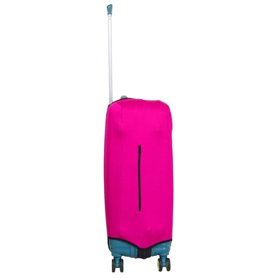 Protective cover for medium suitcase made of neoprene M 8002-35 Fuchsia
