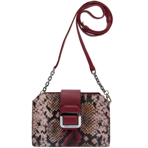 Rachele | Women's crossbody bag in leather color natural