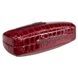 Karya Patent Leather Eyeglasses Case KR3005-08 Burgundy