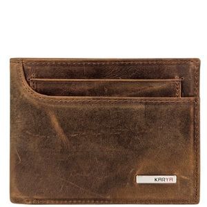 Men's wallet by Karya (Turkey) made of genuine leather.