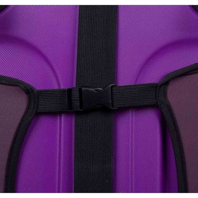 Protective cover for a large suitcase made of neoprene L 8001-10 Violet