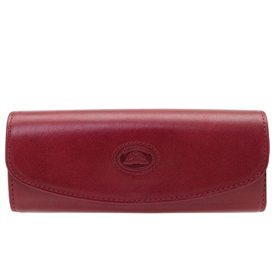 Case for glasses made of genuine leather Tony Perotti Tuscania 1290 red