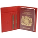 Обкладинка на паспорт Visconti 2201 Red (червоний)