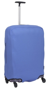 Чехол защитный для большого чемодана из неопрена L 8001-33 Перламутр-джинс
