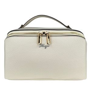 Cosmetic bag by Karya (Turkey) made of genuine leather.