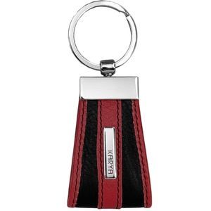 Leather keychain by Karya (Turkey).