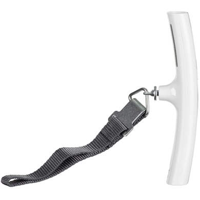 Travel luggage scales gray