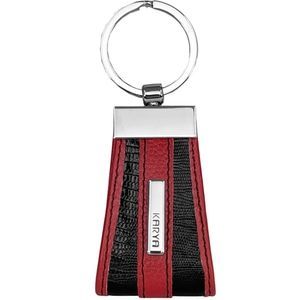 Leather keychain by Karya (Turkey).