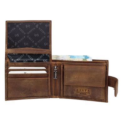 Men's wallet by Karya (Turkey) made of genuine leather.