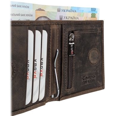 Men's wallet by Karya (Turkey) made of genuine leather.