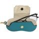 Karya Grained Leather Eyeglasses Case KR3006-925 Turquoise