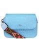 Karya women's bag made of genuine embossed leather KR2567-672 blue