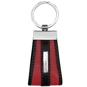 Leather keychain by Karya (Turkey).