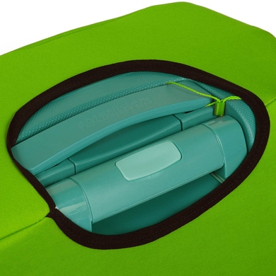 Neoprene protective cover for a small suitcase S 8003-36 Lime