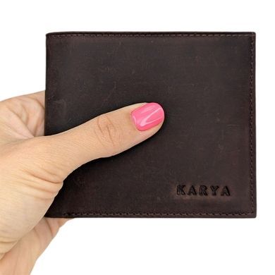 Men's wallet by Karya (Turkey) made of genuine leather.