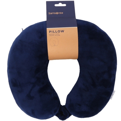Fleece pillow Samsonite Global TA Memory Foam Pillow CO1*021;11 Midnight Blue