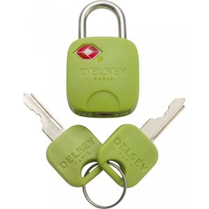 Навісний замок на ключі Delsey Accessories 3940061, 39400-13-Зелений