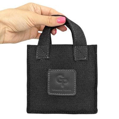 Gift textile bag Grande Pelle GP500 black