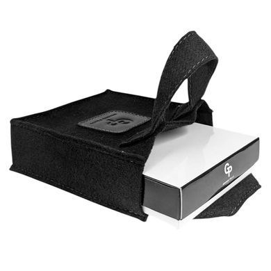 Gift textile bag Grande Pelle GP500 black
