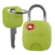 Навесной замок на ключе Delsey Accessories 3940061, 39400-13-Зеленый