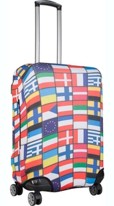Чохол захисний для середньої валізи з дайвінгу Прапори світу 9002-0413