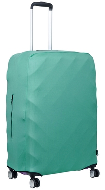 Чехол защитный для большого чемодана из дайвинга L 9001-53 Темно-мятный
