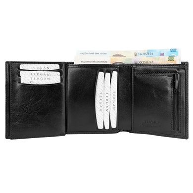 Men's wallet by Tergan (T&uuml;rkiye) made of genuine leather.