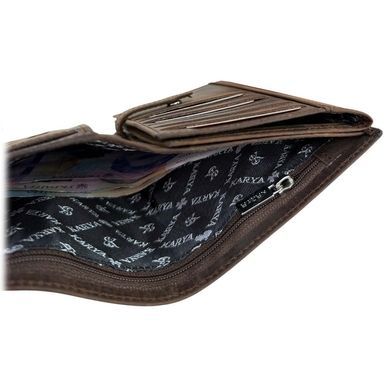 Men's wallet by Karya (Turkey) made of genuine leather.
