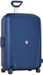 Suitcase made of polypropylene on 4 wheels Roncato Light 500711/83 Dark blue (large)