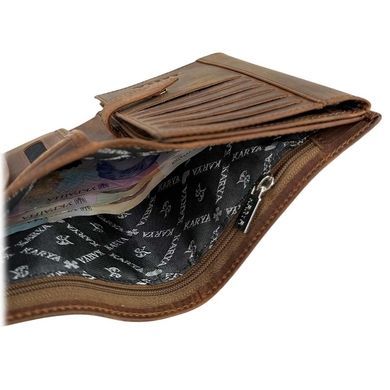 Men's wallet by Karya (Turkey) made of genuine leather.