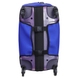 Protective cover for a large suitcase from diving L 9001-41 Electrician (bright blue)