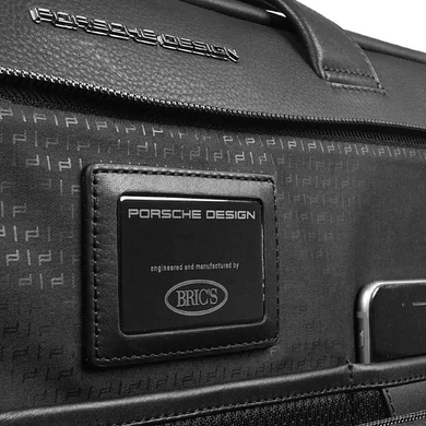 Travel bag Porsche Design (Germany) made of genuine leather.