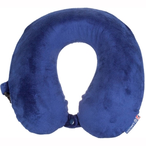 Подушка под голову с эффектом памяти Carlton MEMPLLWBLU;03 синяя, Синий, 30 x 9,5 x 30 см
