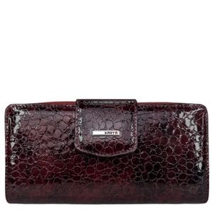 Women's wallet by Karya (Turkey) made of genuine leather.