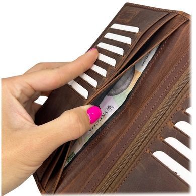 Men's wallet by Karya (Turkey) made of genuine leather.
