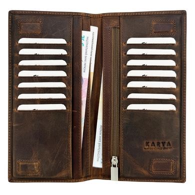 Men's wallet by Karya (Turkey) made of genuine leather.