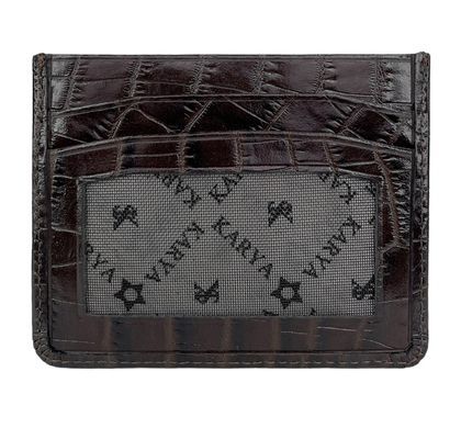 Leather credit card holder by Karya (Turkey).