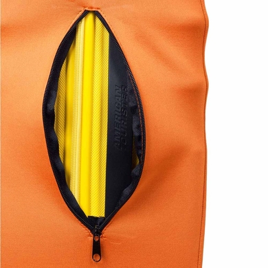 Чохол захисний для середньої валізи з неопрена M 8002-9 Яскраво-помаранчевий